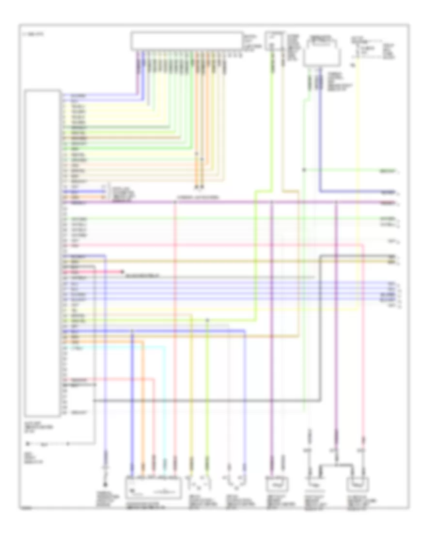 Air Conditioning Wiring Diagrams Auto A C 1 of 2 for Nissan 300ZX 2 2 1996