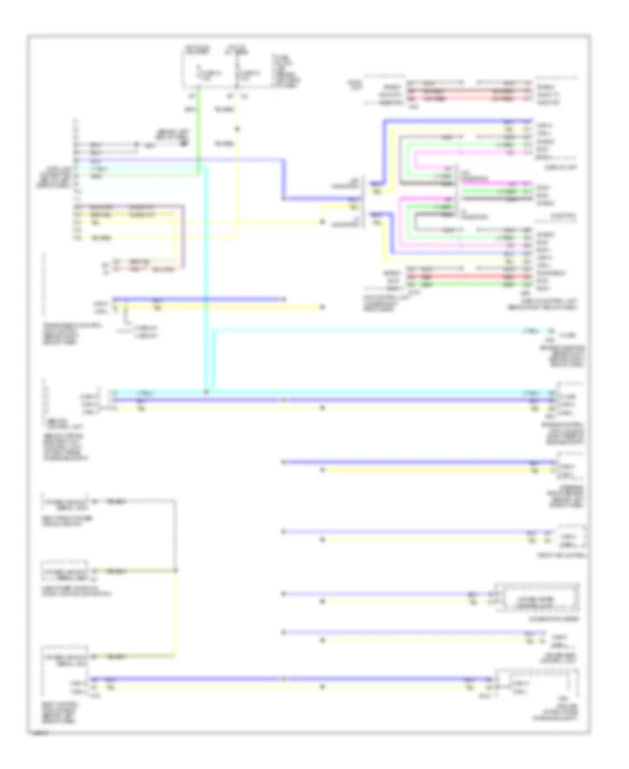 Computer Data Lines Wiring Diagram for Nissan Quest S 2004