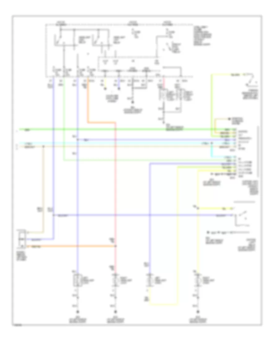 Autolamps Wiring Diagram with DRL 2 of 2 for Nissan Quest S 2004