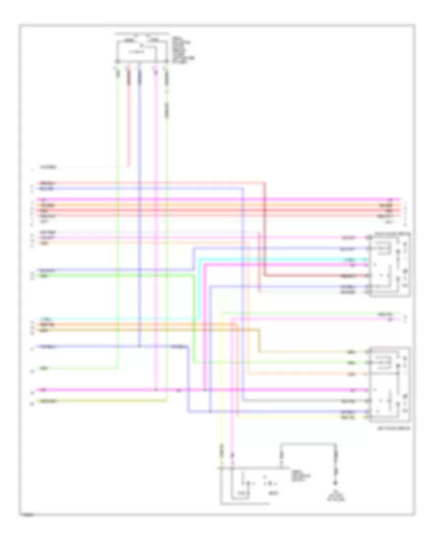 Memory Systems Wiring Diagram 2 of 3 for Nissan Quest S 2004