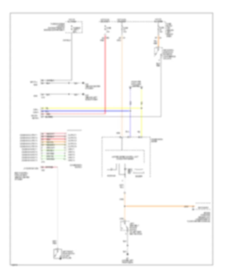 Warning Systems Wiring Diagram for Nissan Quest S 2004