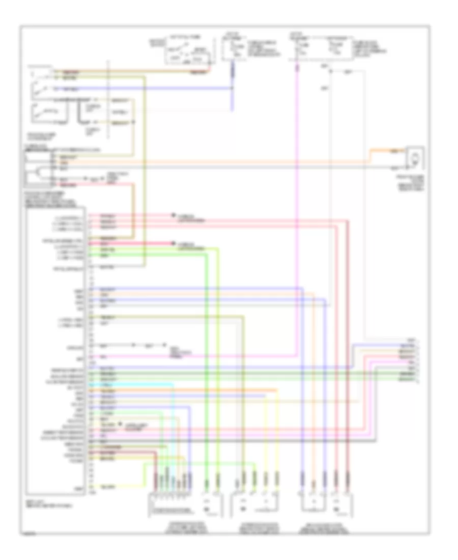 Automatic A C Wiring Diagram 1 of 2 for Nissan Quest GLE 2000