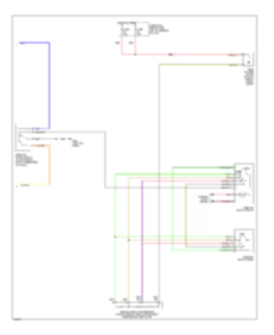 Manual AC Wiring Diagram (2 of 2) for Nissan Quest GLE 2000