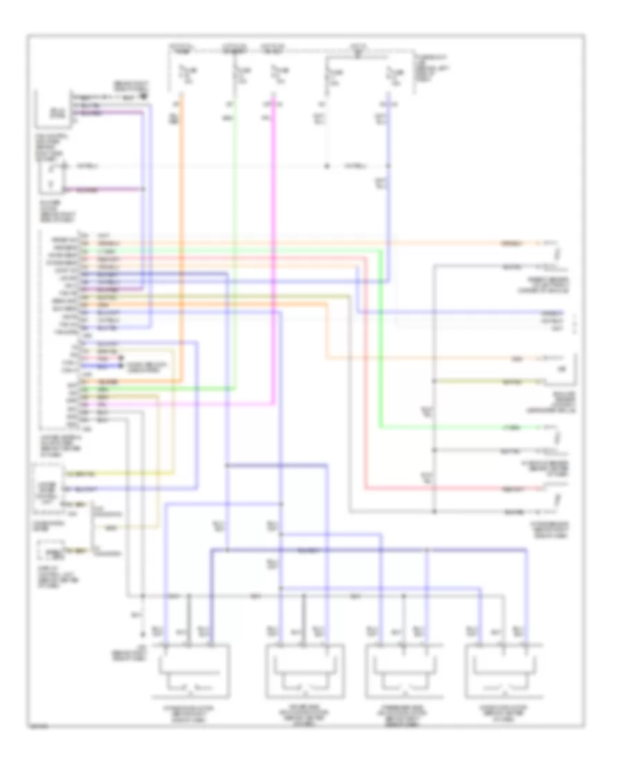 Automatic A C Wiring Diagram 1 of 2 for Nissan Maxima SL 2007