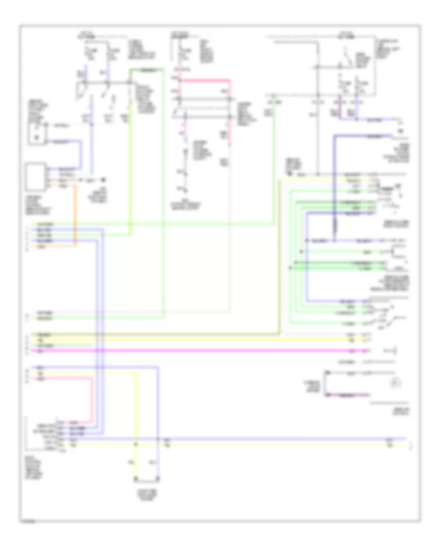 Automatic A C Wiring Diagram 2 of 3 for Nissan Quest SE 2004
