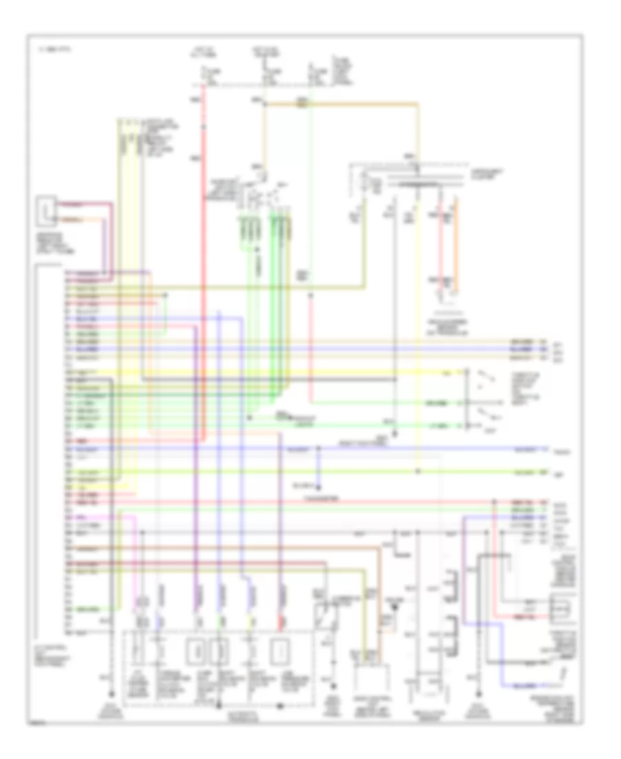 Transmission Wiring Diagram for Nissan Altima GLE 1996