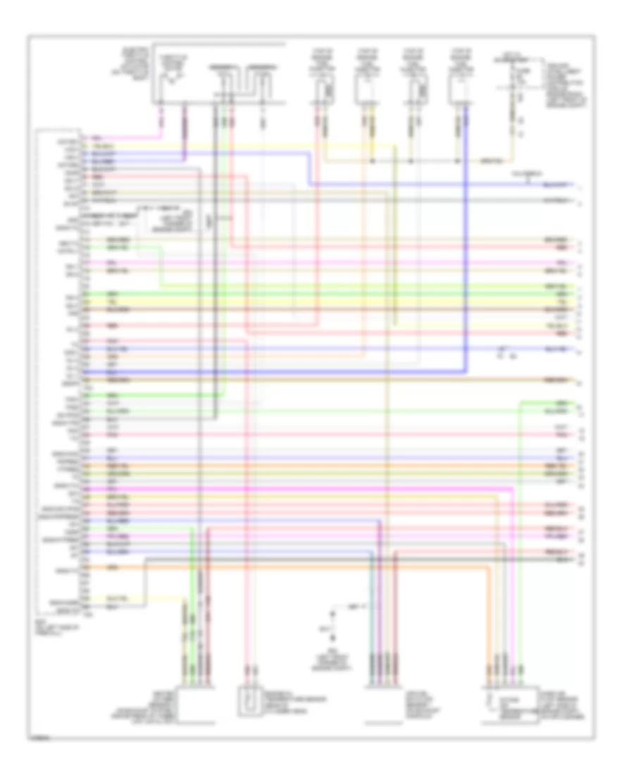 2 0L Engine Performance Wiring Diagram 1 of 5 for Nissan Sentra SR 2012