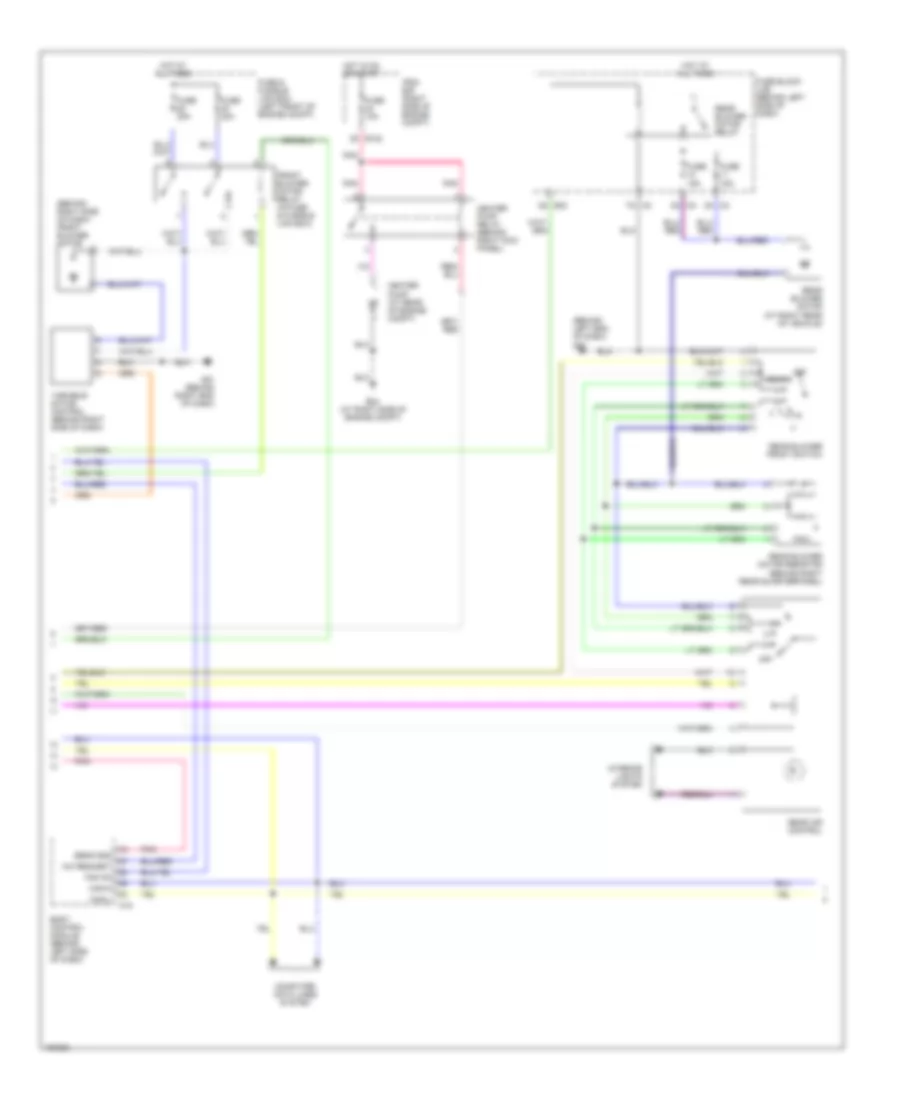 Automatic AC Wiring Diagram (2 of 3) for Nissan Quest SL 2004