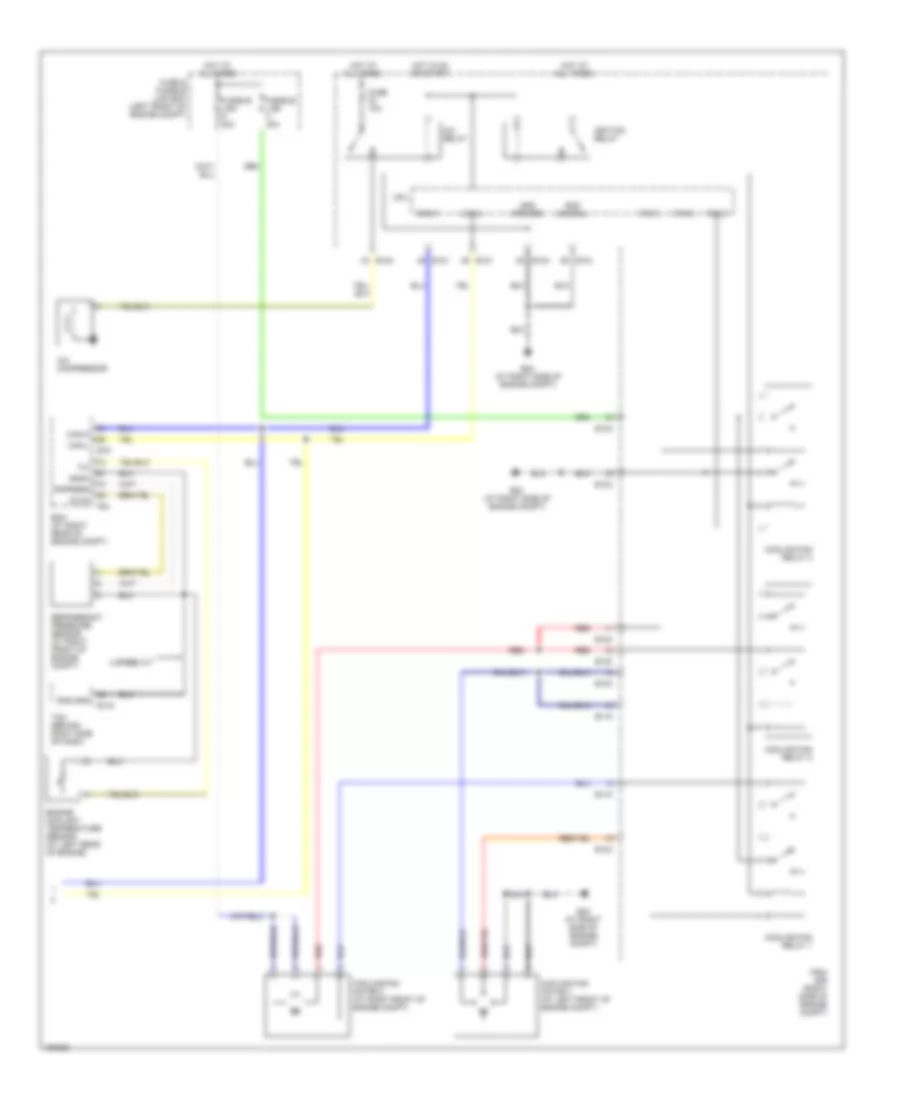 Automatic A C Wiring Diagram 3 of 3 for Nissan Quest SL 2004