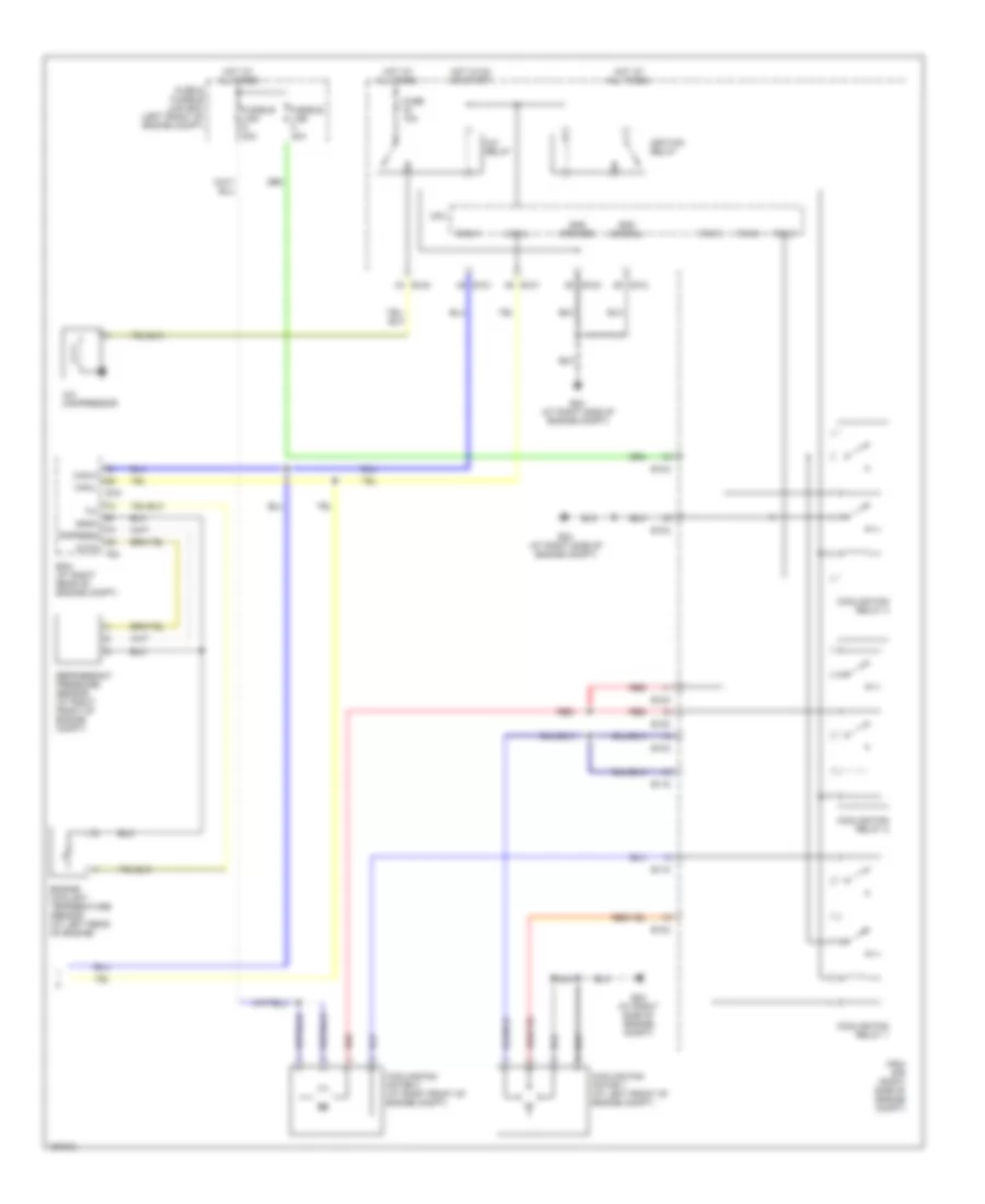 Manual AC Wiring Diagram (3 of 3) for Nissan Quest SL 2004