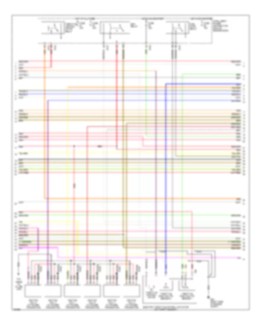 3.5L, Engine Performance Wiring Diagram (2 of 4) for Nissan Quest SL 2004