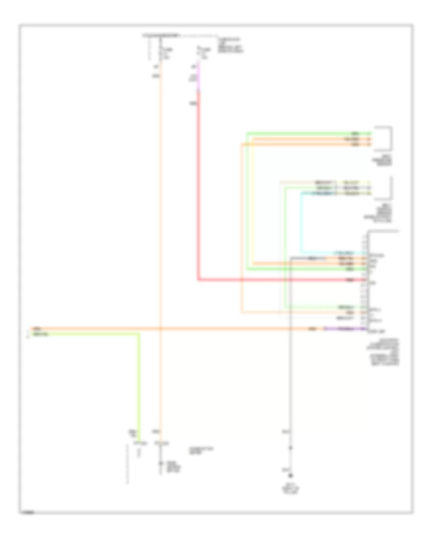 Supplemental Restraints Wiring Diagram (3 of 3) for Nissan Quest SL 2004