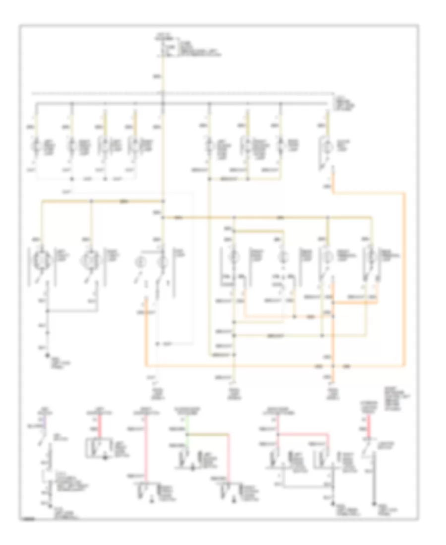 Courtesy Lamps Wiring Diagram for Nissan Quest SE 2000