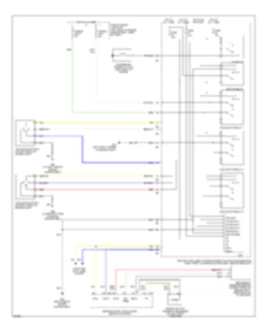 Automatic A C Wiring Diagram 2 of 2 for Nissan Murano SE 2007