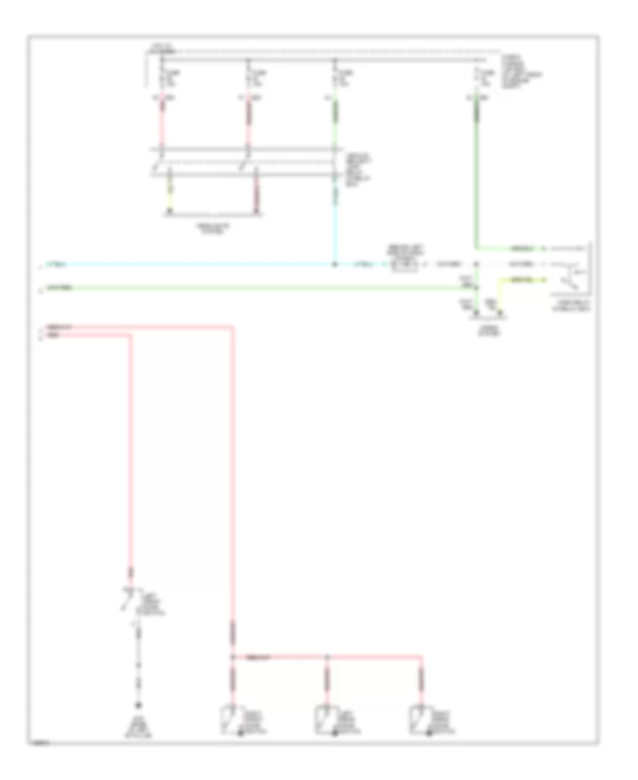 Forced Entry Wiring Diagram 2 of 2 for Nissan Sentra 2004