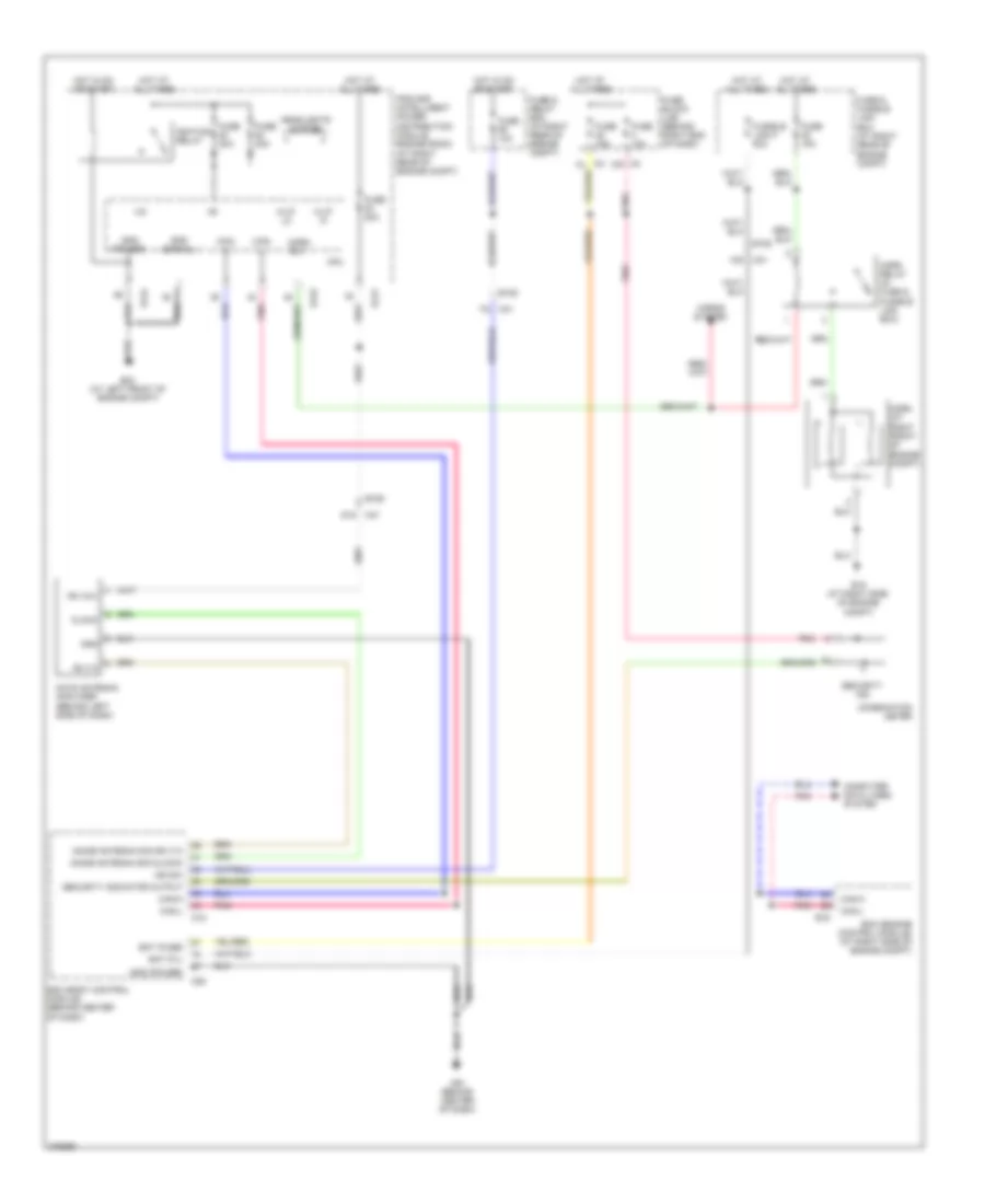 Immobilizer Wiring Diagram for Nissan Titan PRO-4X 2012