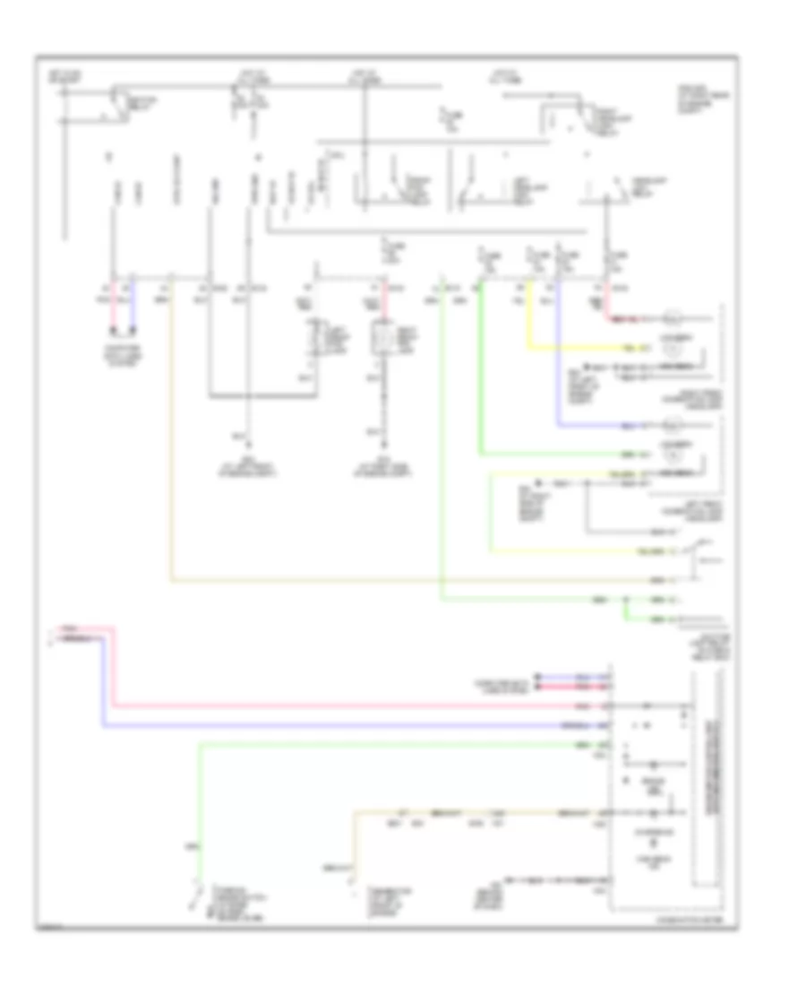 Autolamps Wiring Diagram, with DRL (2 of 2) for Nissan Titan PRO-4X 2012