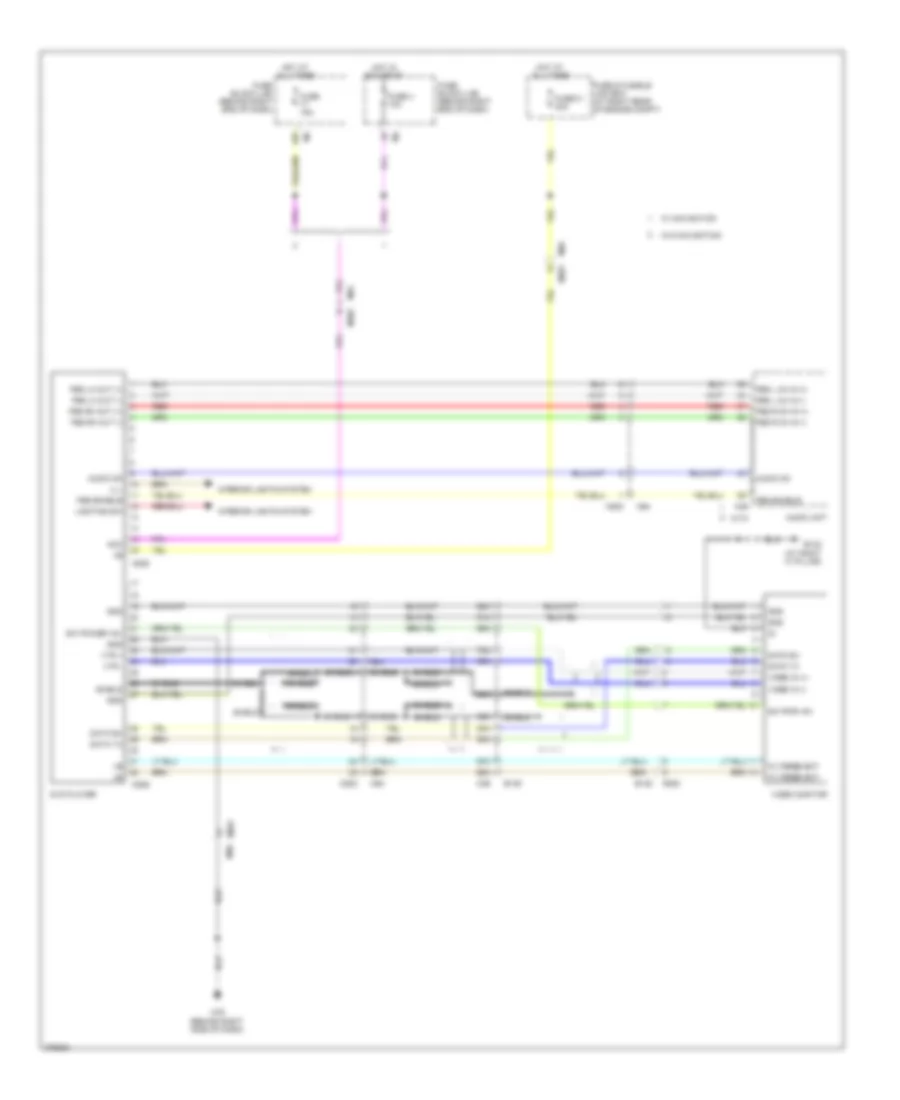 DVD Player Wiring Diagram for Nissan Titan PRO-4X 2012