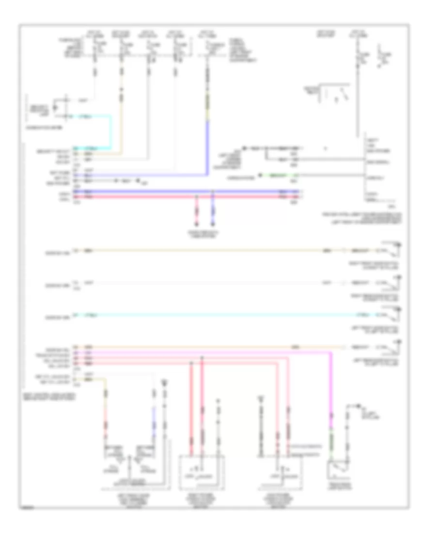 Forced Entry Wiring Diagram for Nissan Sentra SL 2009