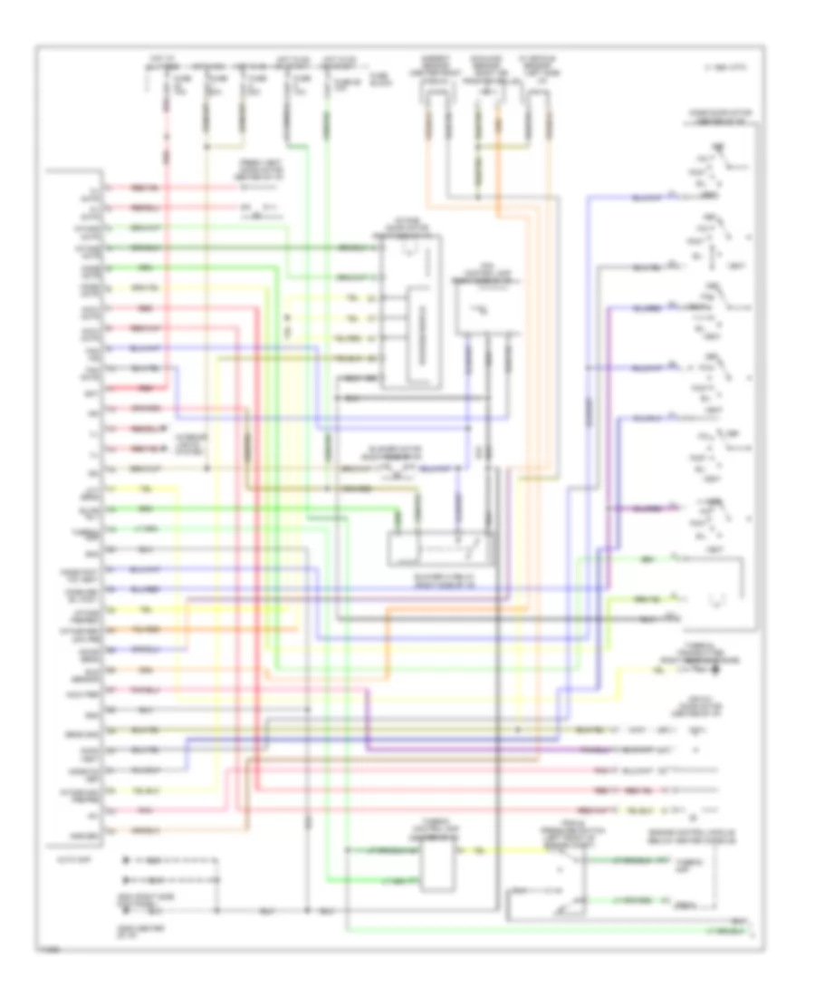 A C Wiring Diagram Auto A C 1 of 2 for Nissan Altima SE 1996