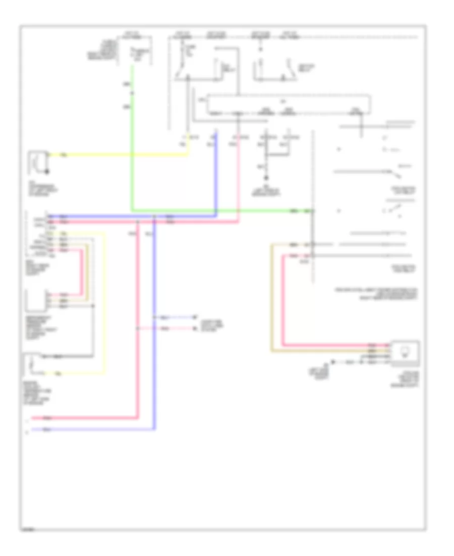 Manual A C Wiring Diagram 2 of 2 for Nissan Pathfinder LE 2007
