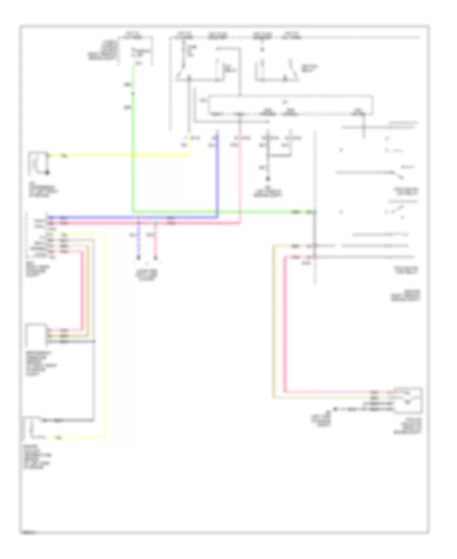 Cooling Fan Wiring Diagram for Nissan Pathfinder LE 2007