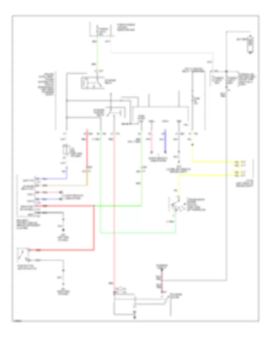 Starting Wiring Diagram for Nissan Altima SL 2014