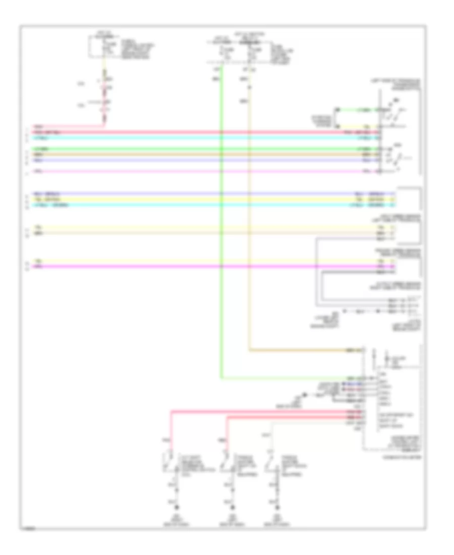 Transmission Wiring Diagram (2 of 2) for Nissan Altima SL 2014