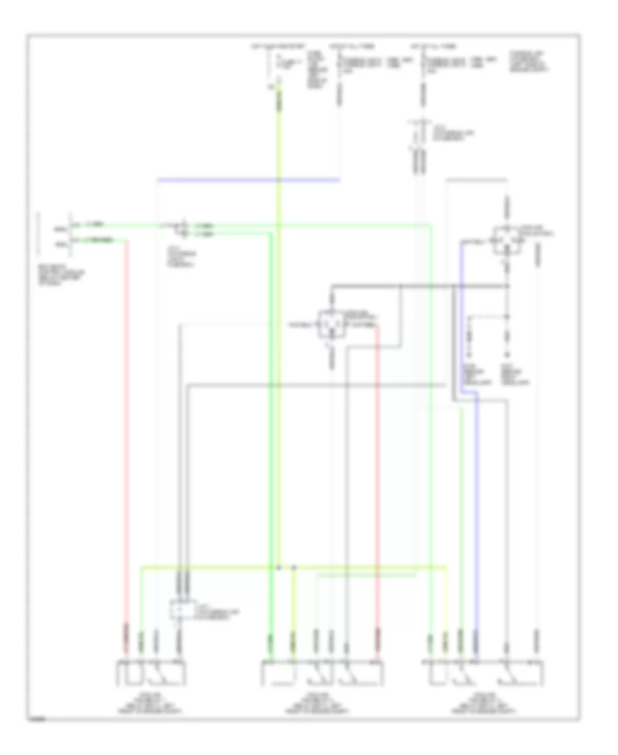 Cooling Fan Wiring Diagram for Nissan Maxima GLE 1996