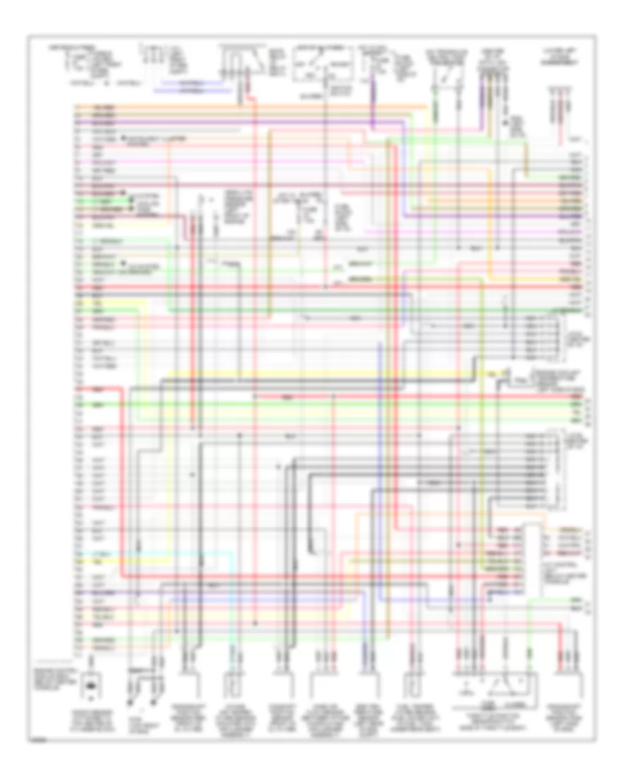 3 0L Engine Performance Wiring Diagrams 1 of 2 for Nissan Maxima GLE 1996