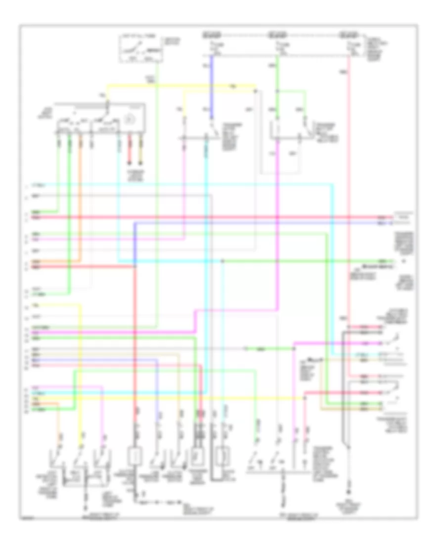 4WD Wiring Diagram All Mode 4WD 2 of 2 for Nissan Pathfinder SE 2007
