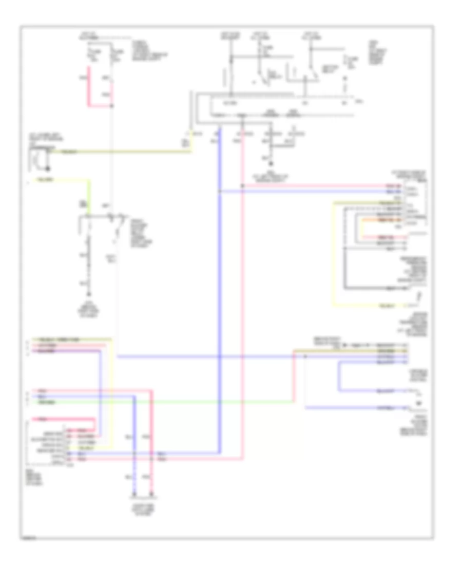 Automatic A C Wiring Diagram 2 of 2 for Nissan Titan PRO 4X 2009