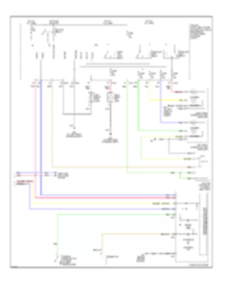 Autolamps Wiring Diagram, with DRL (2 of 2) for Nissan Titan PRO-4X 2009