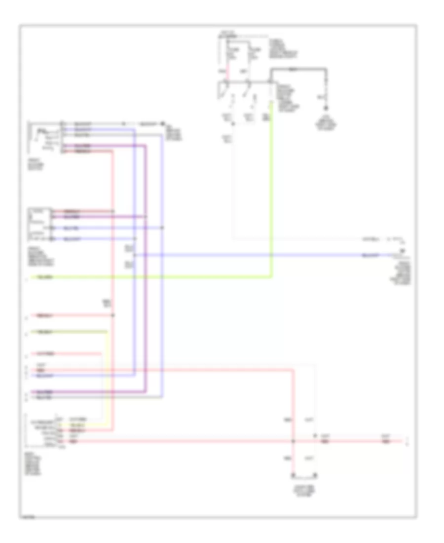 Manual A C Wiring Diagram 2 of 3 for Nissan Titan LE 2004