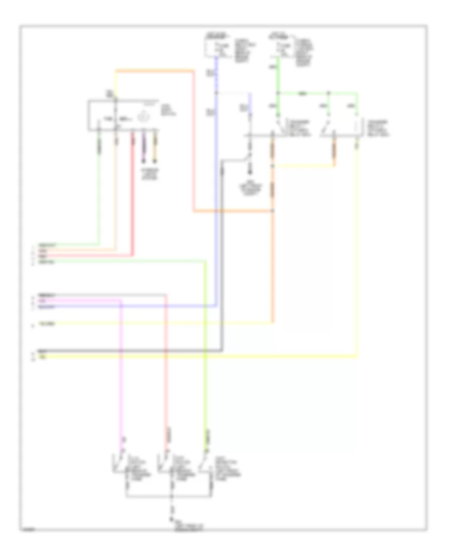 4WD Wiring Diagram (2 of 2) for Nissan Titan LE 2004