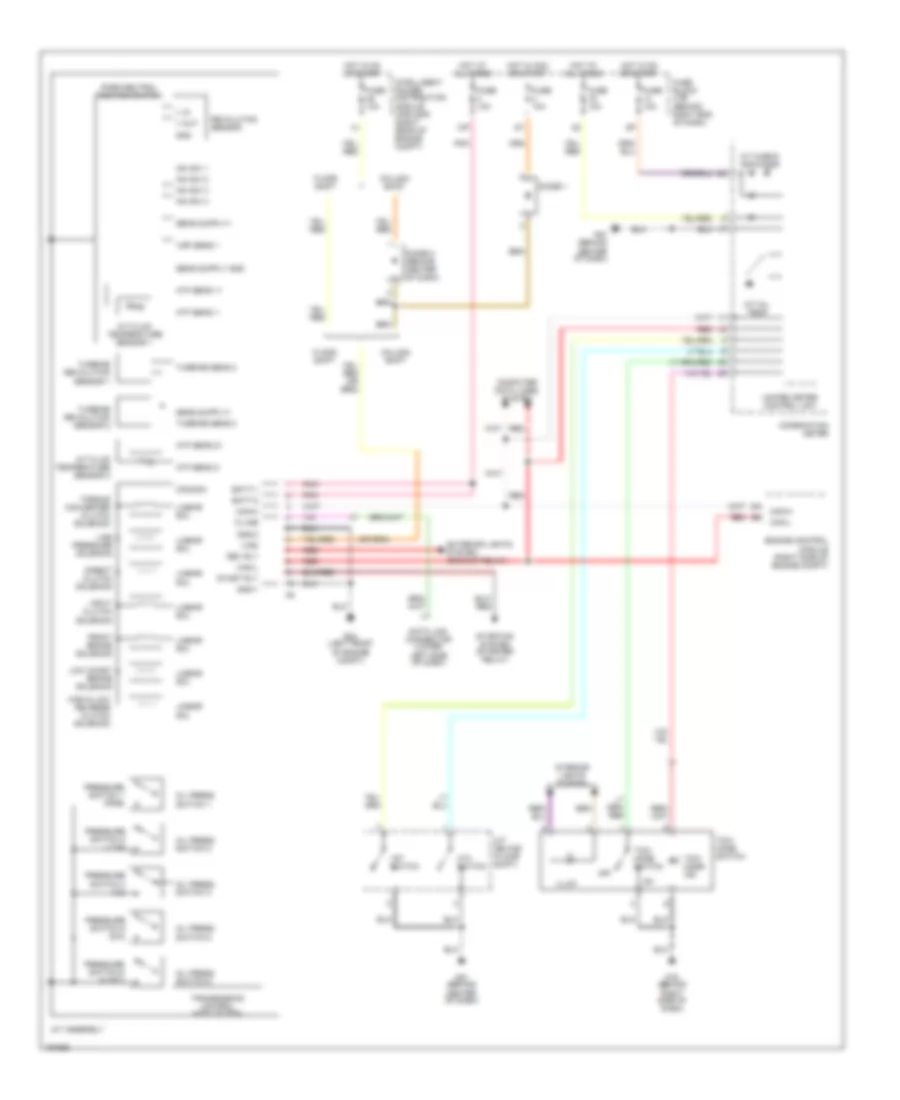 AT Wiring Diagram for Nissan Titan LE 2004