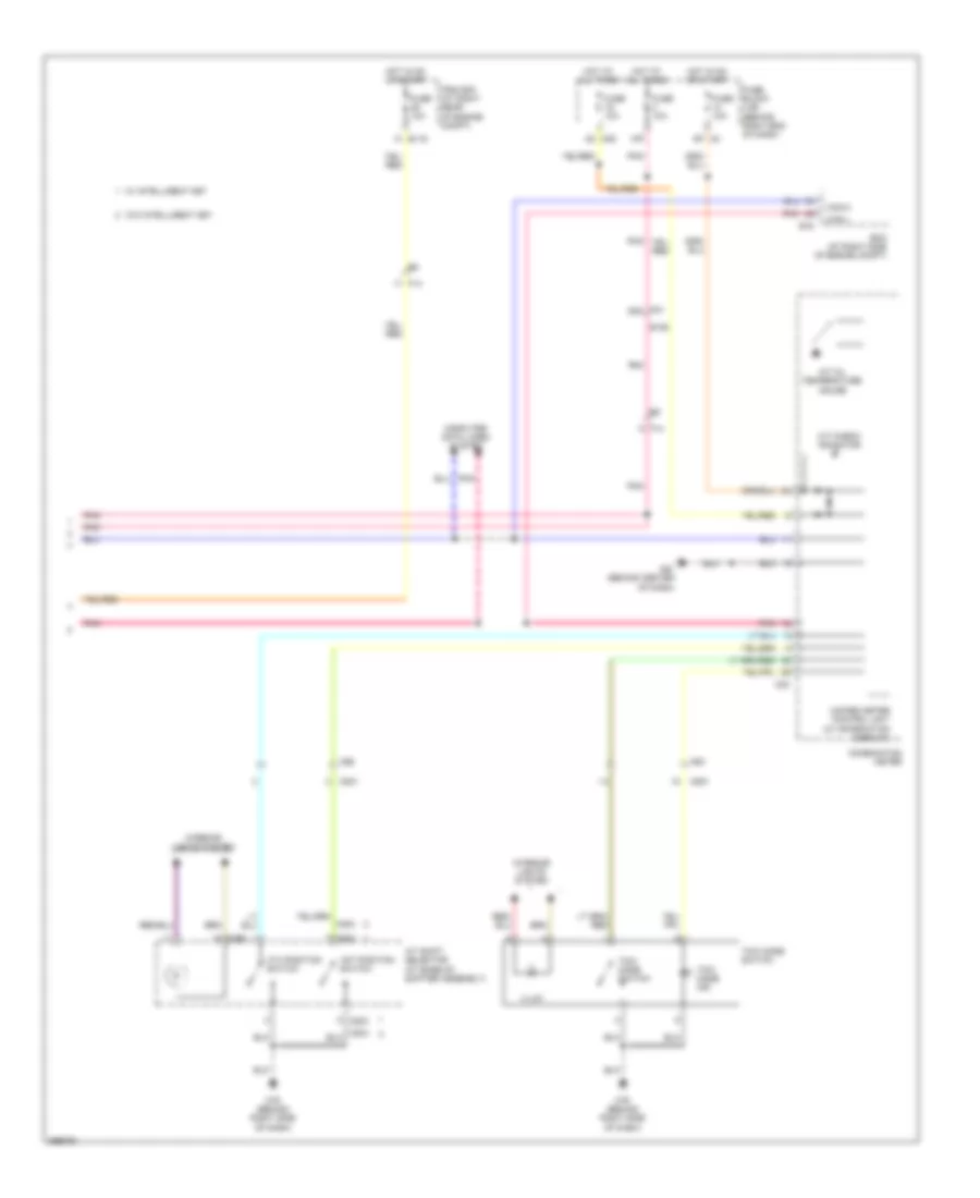 A T Wiring Diagram 2 of 2 for Nissan Armada Platinum 2014