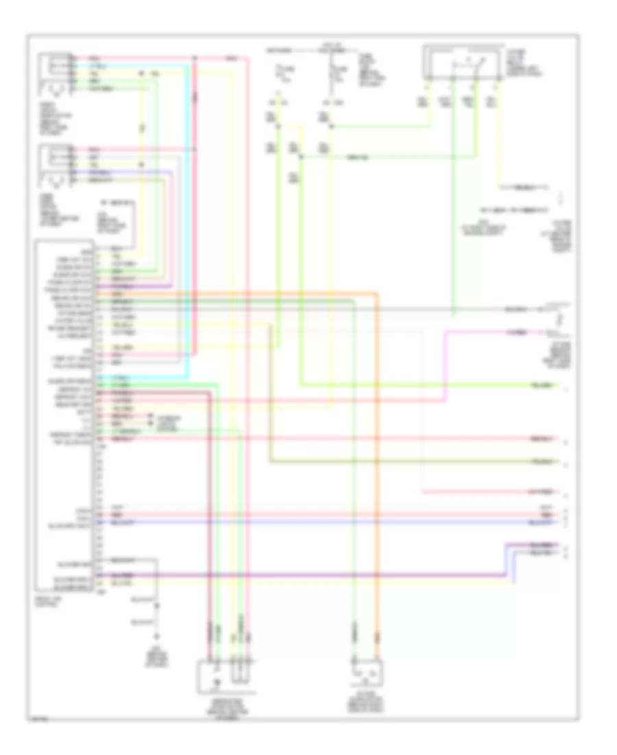 Manual A C Wiring Diagram 1 of 3 for Nissan Titan SE 2004
