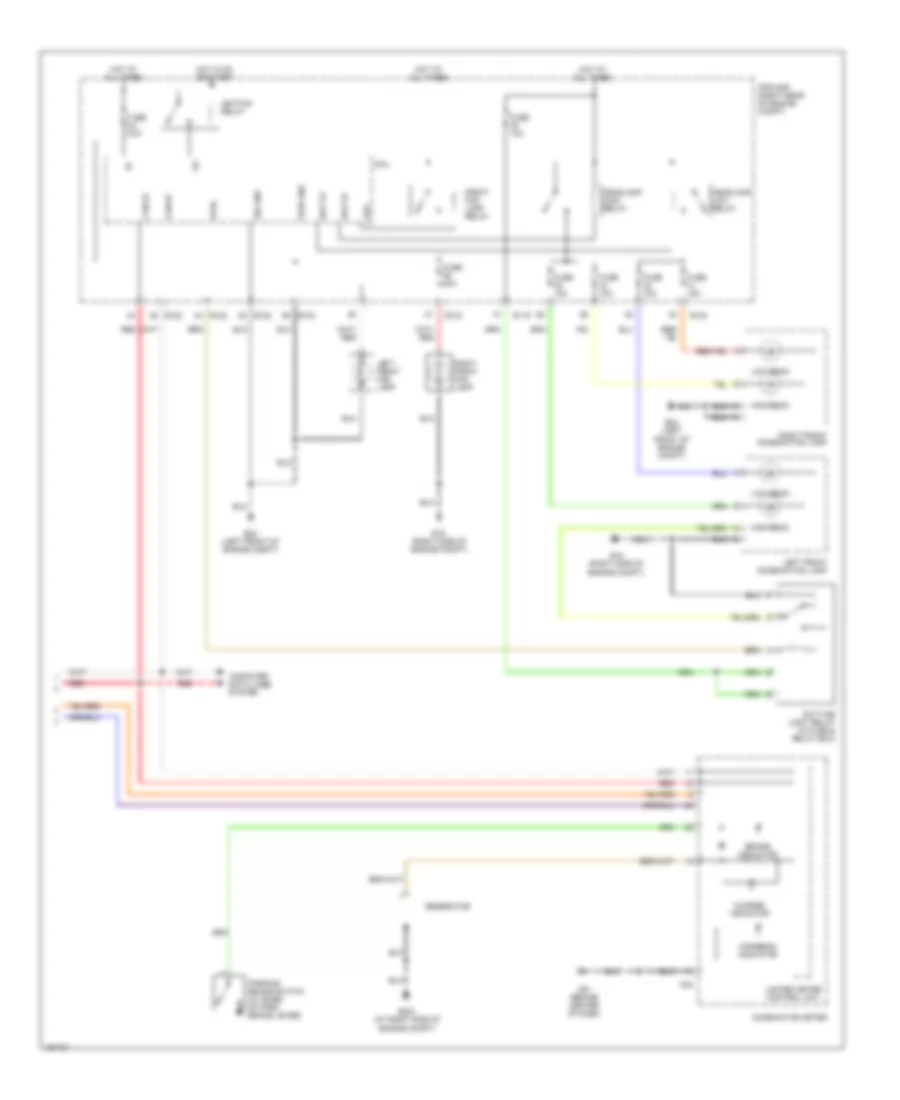 Autolamps Wiring Diagram, with DRL (2 of 2) for Nissan Titan SE 2004