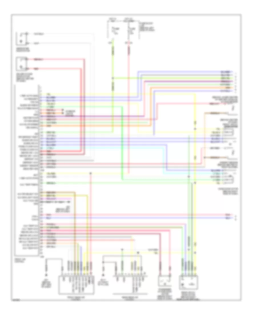Manual AC Wiring Diagram (1 of 3) for Nissan Quest 2007