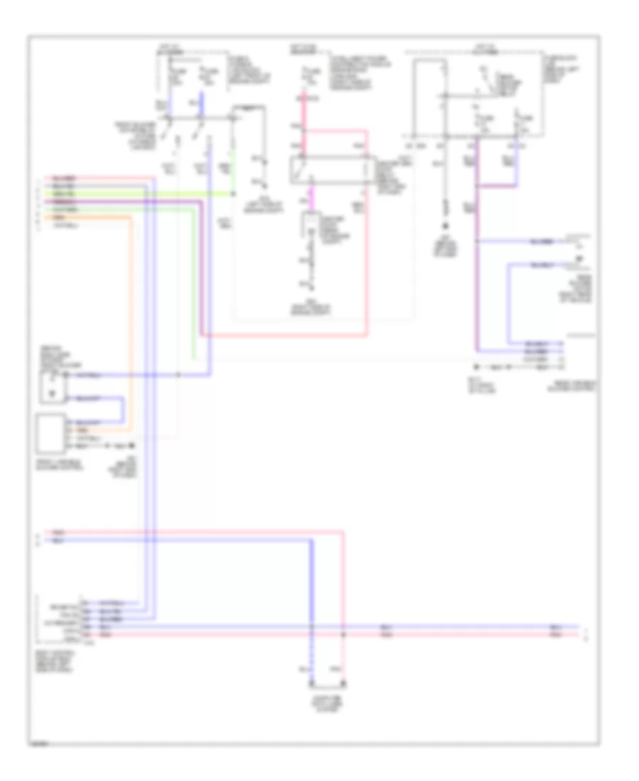 Manual AC Wiring Diagram (2 of 3) for Nissan Quest 2007