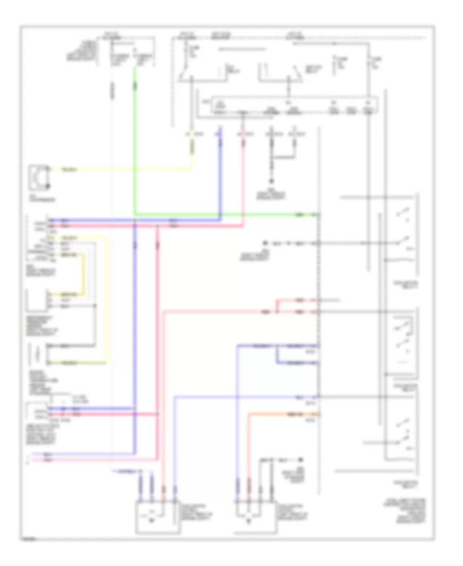 Manual A C Wiring Diagram 3 of 3 for Nissan Quest 2007