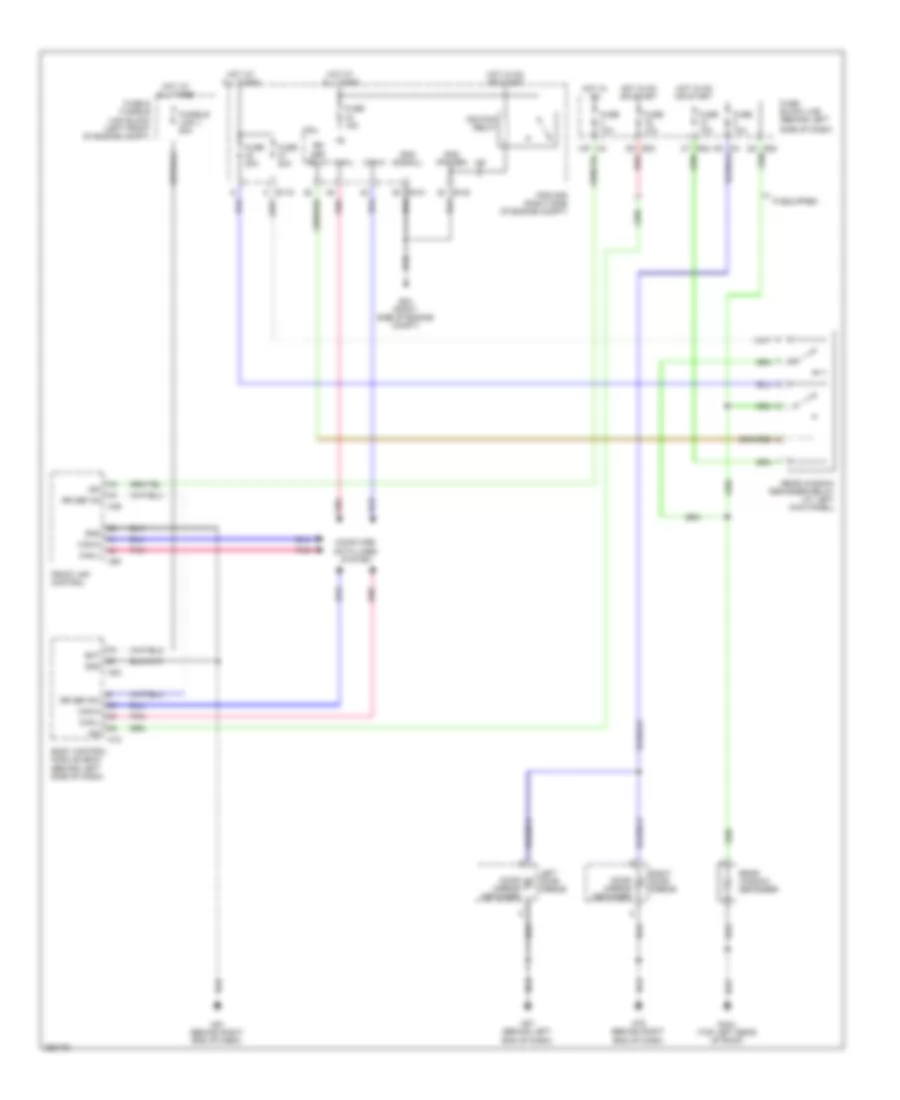 Defoggers Wiring Diagram for Nissan Quest 2007