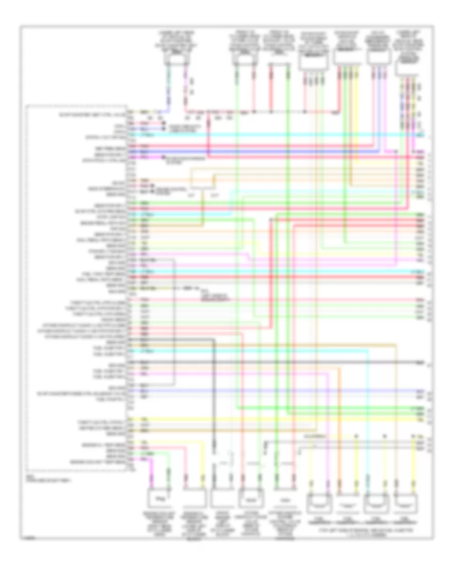 1.8L, Электросхема системы управления двигателем (1 из 4) для Nissan Sentra FE-S 2014
