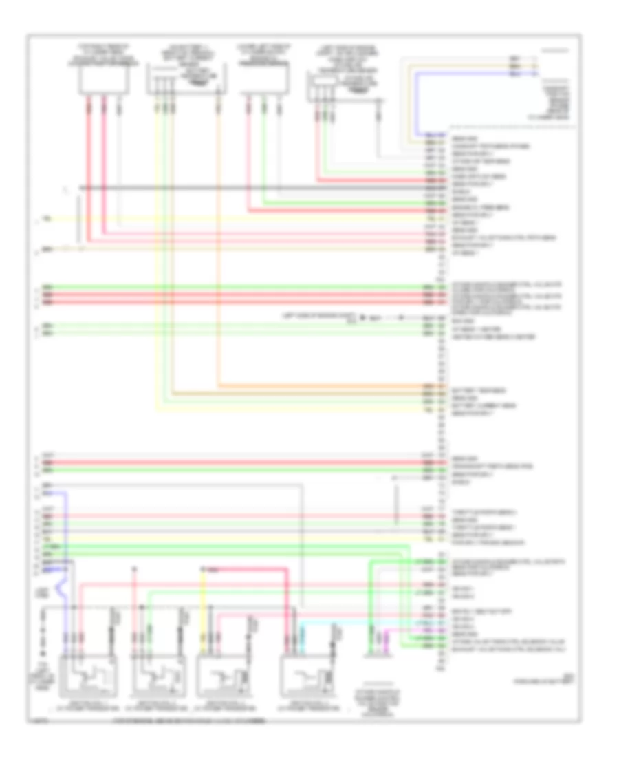 1.8L, Электросхема системы управления двигателем (4 из 4) для Nissan Sentra FE-S 2014