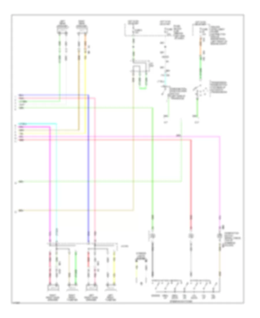 Электросхема навигации GPS, без Bose (2 из 2) для Nissan Sentra FE-S 2014