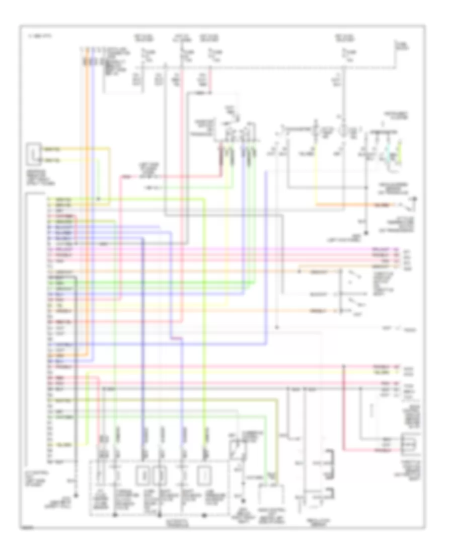 Transmission Wiring Diagram for Nissan Pathfinder LE 1996
