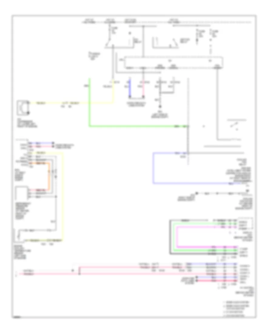 Automatic AC Wiring Diagram (3 of 3) for Nissan Armada SL 2014