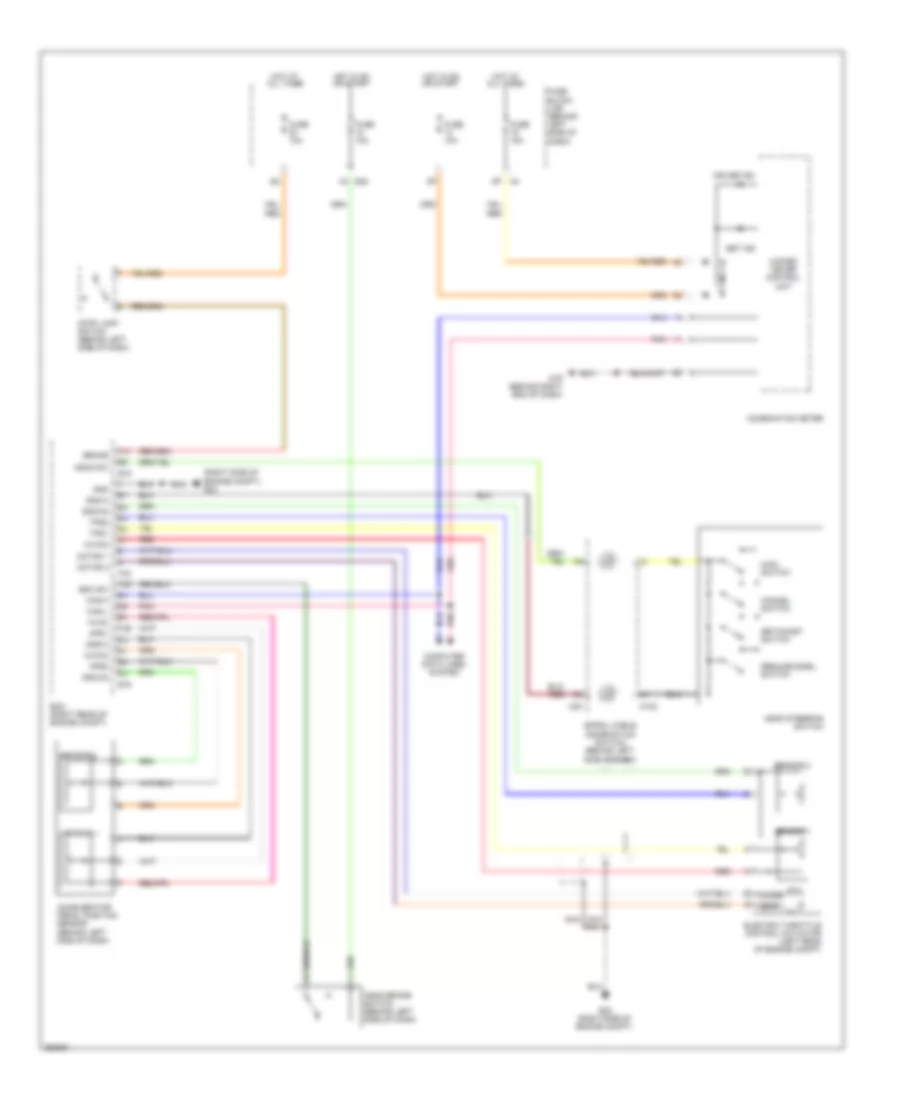 Cruise Control Wiring Diagram for Nissan Quest S 2007
