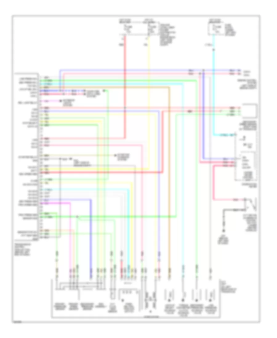 A T Wiring Diagram with CVT for Nissan Versa 2009